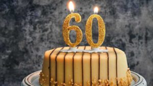 birthday cake for 60 Year Old Woman